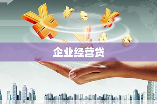 肇庆企业经营贷