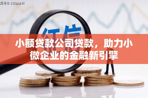 肇庆小额贷款公司贷款，助力小微企业的金融新引擎
