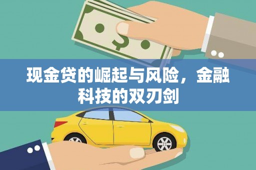 肇庆现金贷的崛起与风险，金融科技的双刃剑