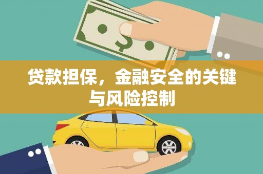 肇庆贷款担保，金融安全的关键与风险控制