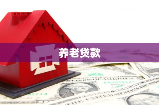肇庆养老贷款