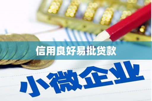肇庆信用良好易批贷款