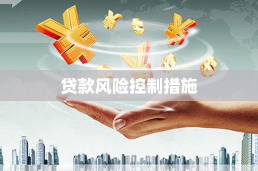 肇庆贷款风险控制措施